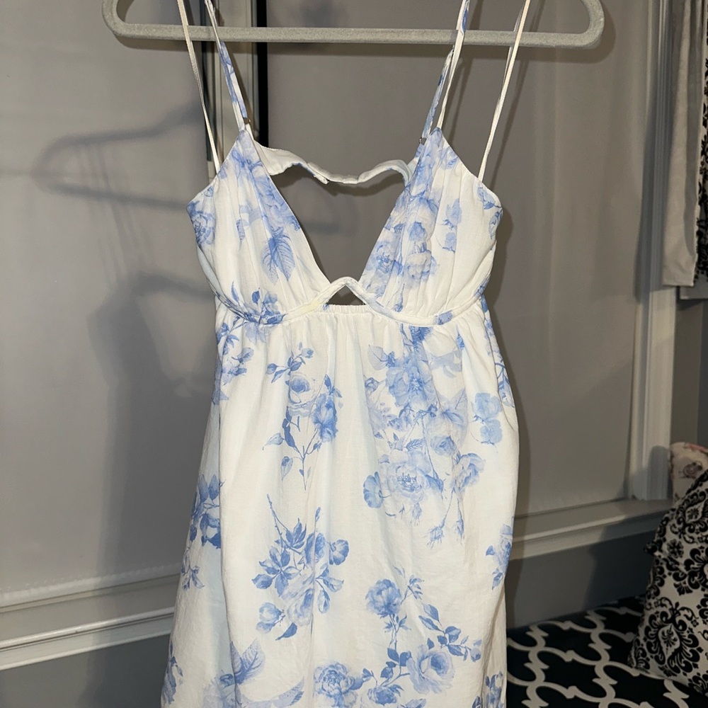 Floral Spaghetti Strap Dress